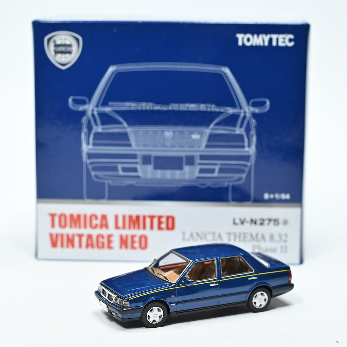 Tomica Limited Vintage Neo LV-N277b Lancia Theme 8.32 Phase I (Green)