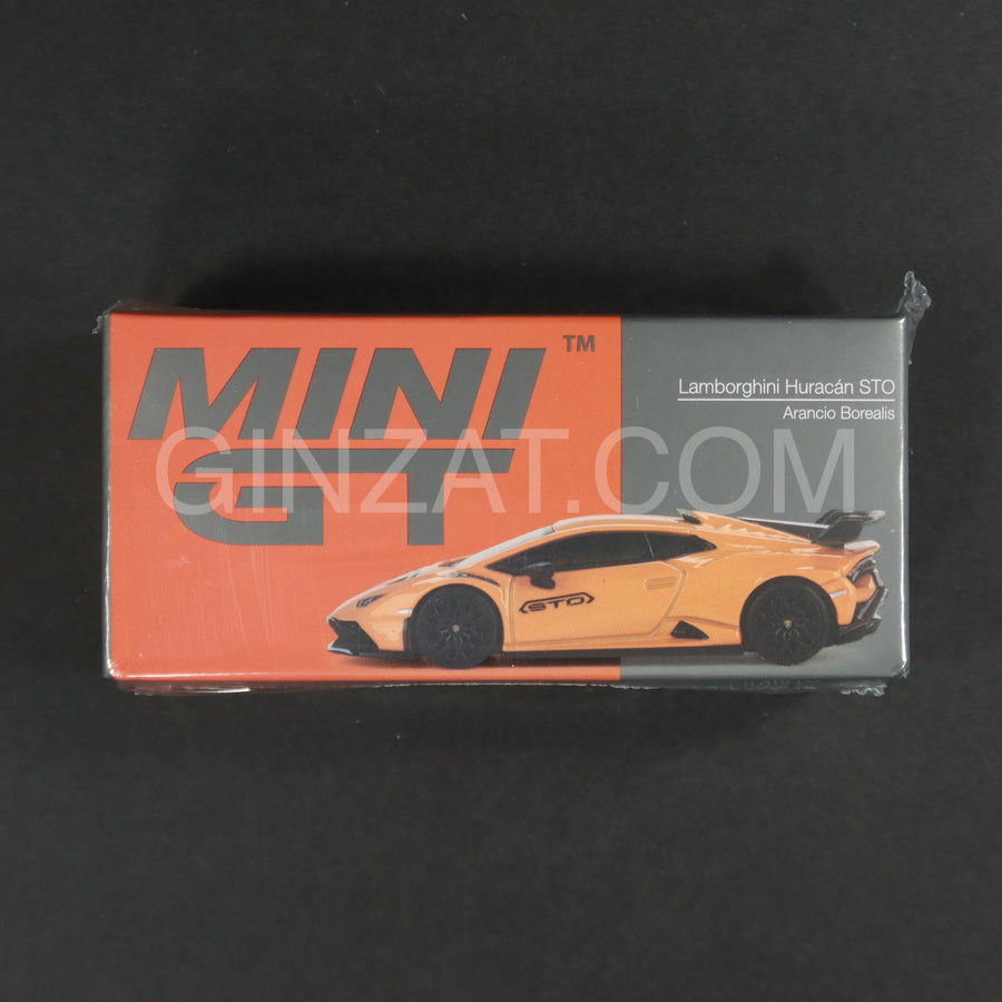 Mini GT Lamborghini Huracán STO Arancio Borealis (RHD)