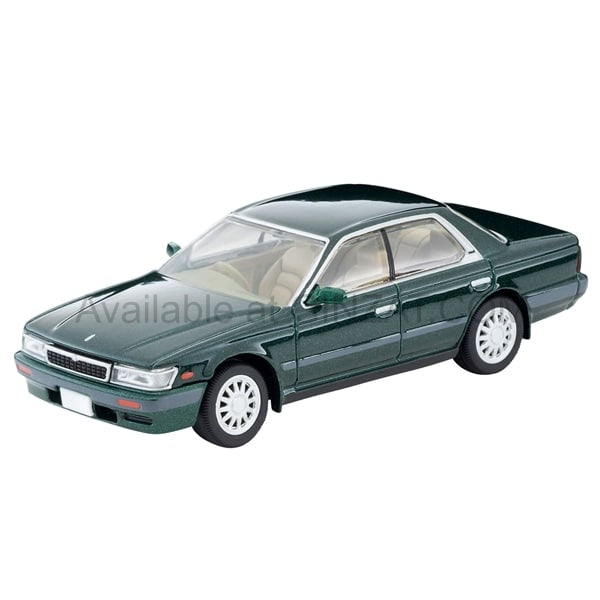 Nissan Laurel Twincam 24V Medalist (Green) 1989, Tomica Limited Vintage Neo diecast model car TLV-N238c