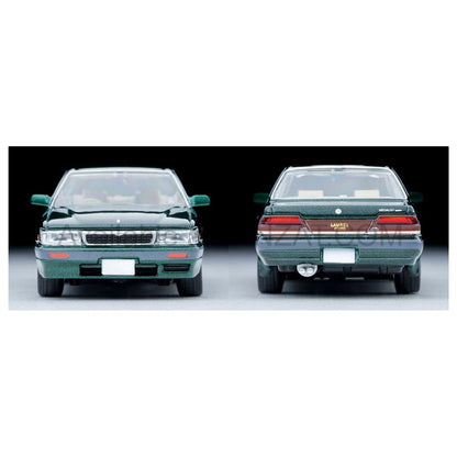 Nissan Laurel Twincam 24V Medalist (Green) 1989, Tomica Limited Vintage Neo diecast model car TLV-N238c