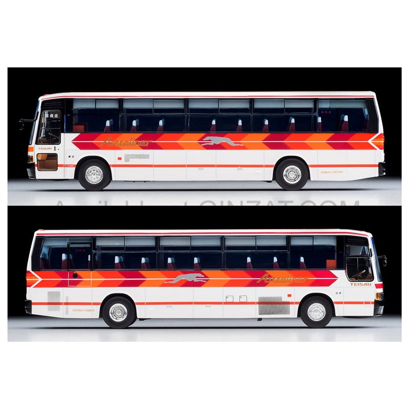 Mitsubishi Fuso Aeri Bus (Teisan Bus), Tomytec Tomica Limited Vintage NEO diecast model car TLV-N300b