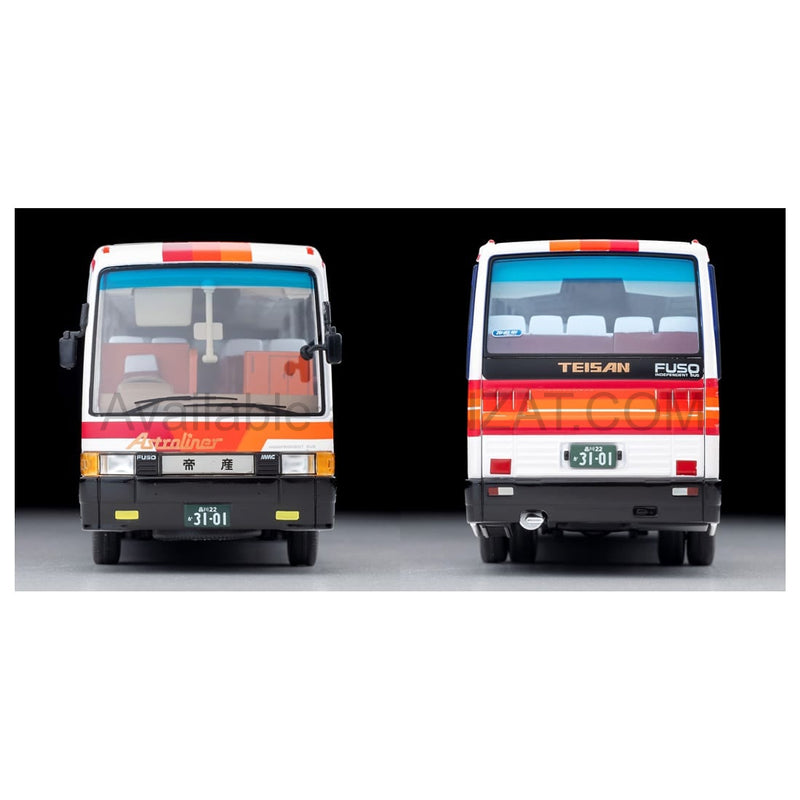 Mitsubishi Fuso Aeri Bus (Teisan Bus), Tomytec Tomica Limited Vintage NEO diecast model car TLV-N300b