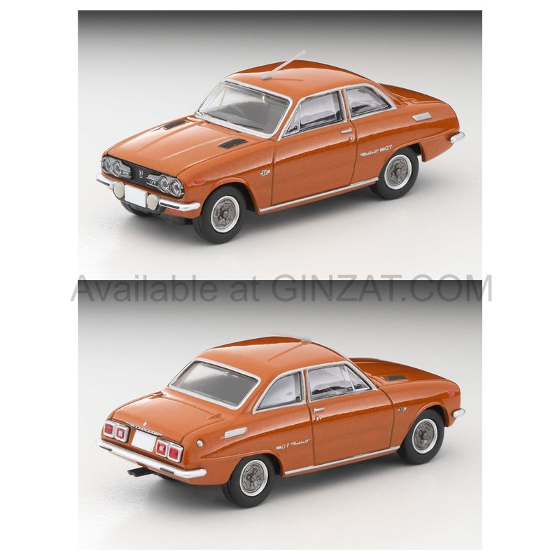 Isuzu Bellett 1600GT type R (Orange M) 1973, Tomica Limited Vintage diecast model car TLV-137c