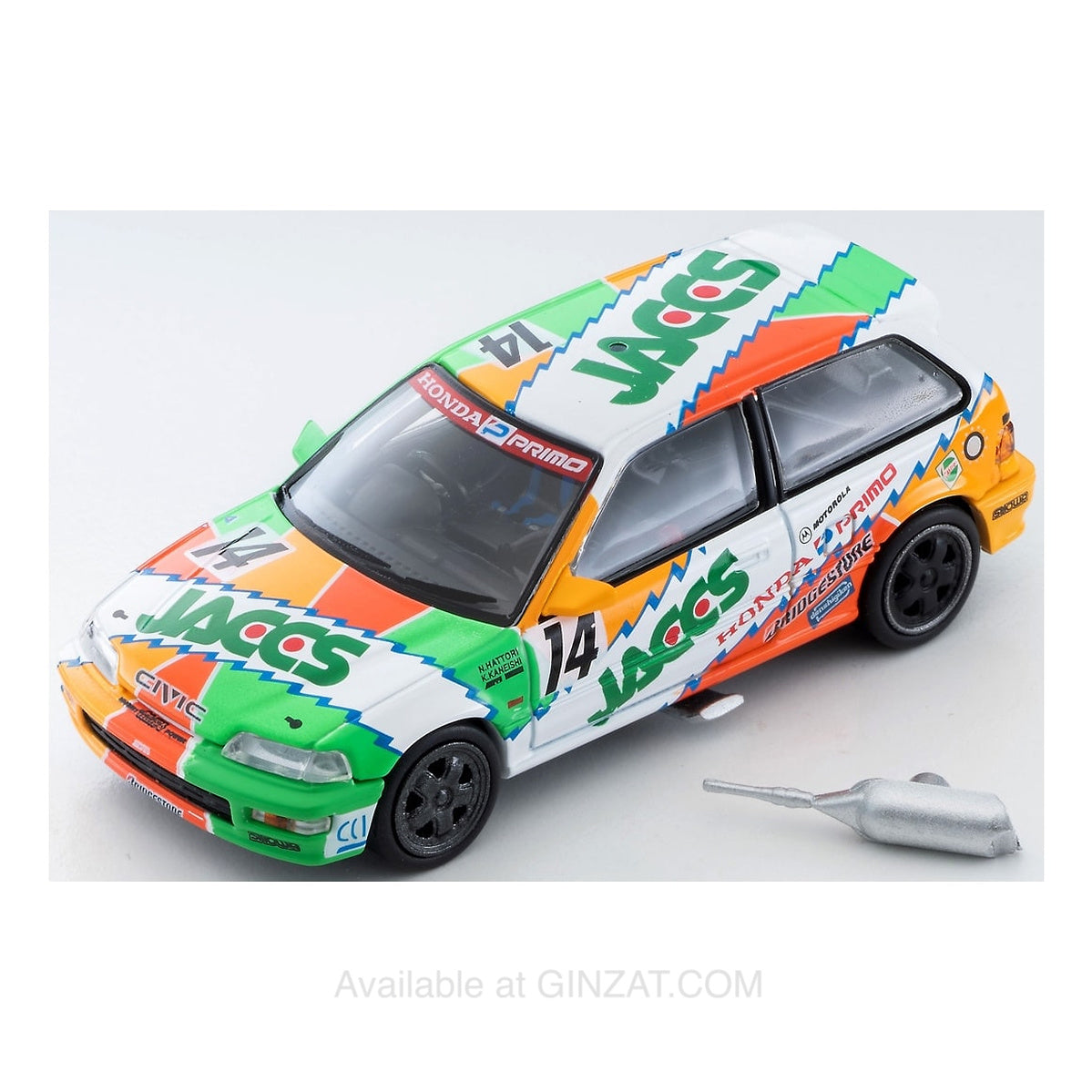 Tomica Limited Vintage NEO: LV-N229b JACCS-CIVIC (1992 spec)