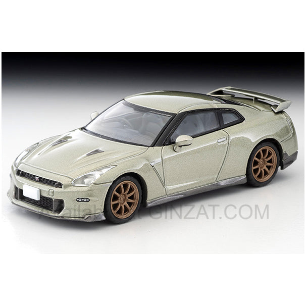 NISSAN GT-R Premium Edition T-spec 2024 model (Millennium Jade), Tomytec Tomica Limited Vintage Neo diecast model car TLV-N316a