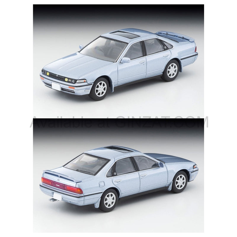 Nissan Cefiro Cruising (Purplish Silver) 1990, Tomica Limited Vintage Neo diecast model car TLV-N319a