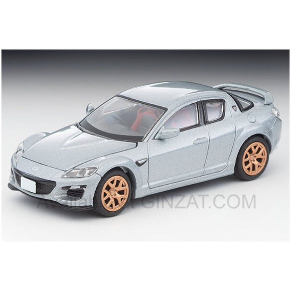 The Era of Japanese Cars 18 Mazda RX-8 Spirit R (Silver) 2012, Tomytec Tomica Limited Vintage Neo diecast model car TLV-N