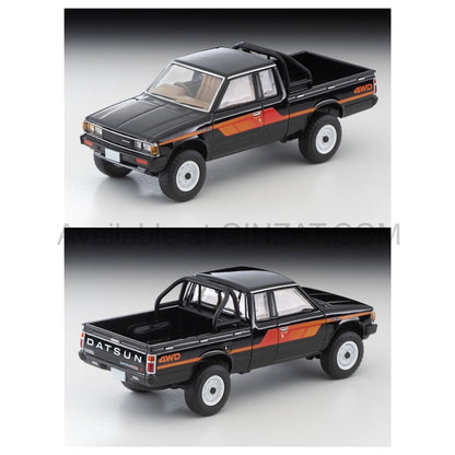 Datsun Truck 4WD King Cab AD (Black), Tomica Limited Vintage Neo diecast model car TLV-320a