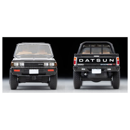 Datsun Truck 4WD King Cab AD (Black), Tomica Limited Vintage Neo diecast model car TLV-320a