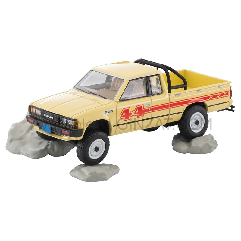 Nissan Truck 4X4 King Cab (Yellow) (North American), Tomica Limited Vintage Neo diecast model car TLV-N321a