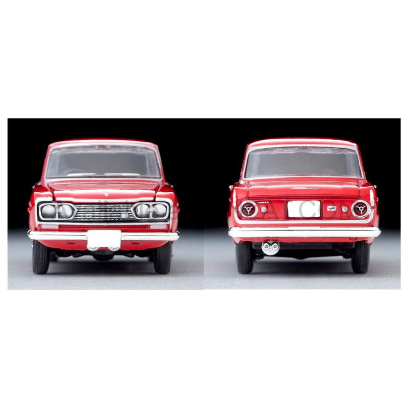 Nissan Prince Skyline 2000GT-B (Red) 1967 Model, Tomytec Tomica Limited Vintage diecast model car TLV-212b 