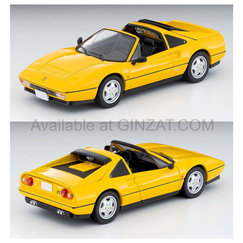 Ferrari 328 GTS (Yellow), Tomica Limited Vintage Neo diecast model car LV-N