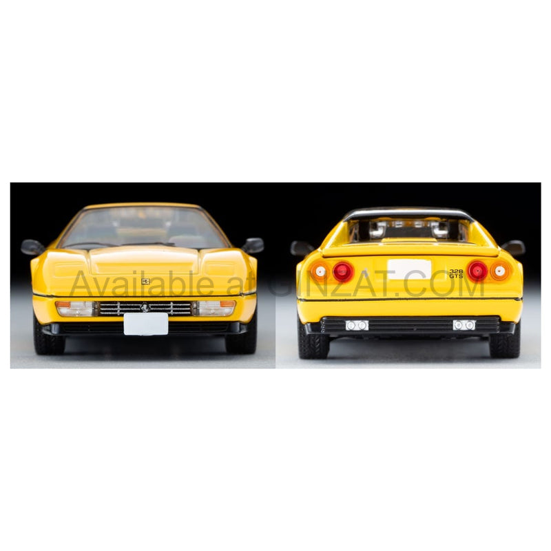 Ferrari 328 GTS (Yellow), Tomica Limited Vintage Neo diecast model car LV-N