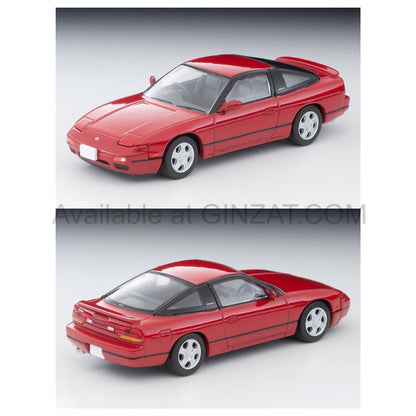 Nissan 180SX Type X (Red) 1995, Tomica Limited Vintage Neo diecast model car TLV-N235e