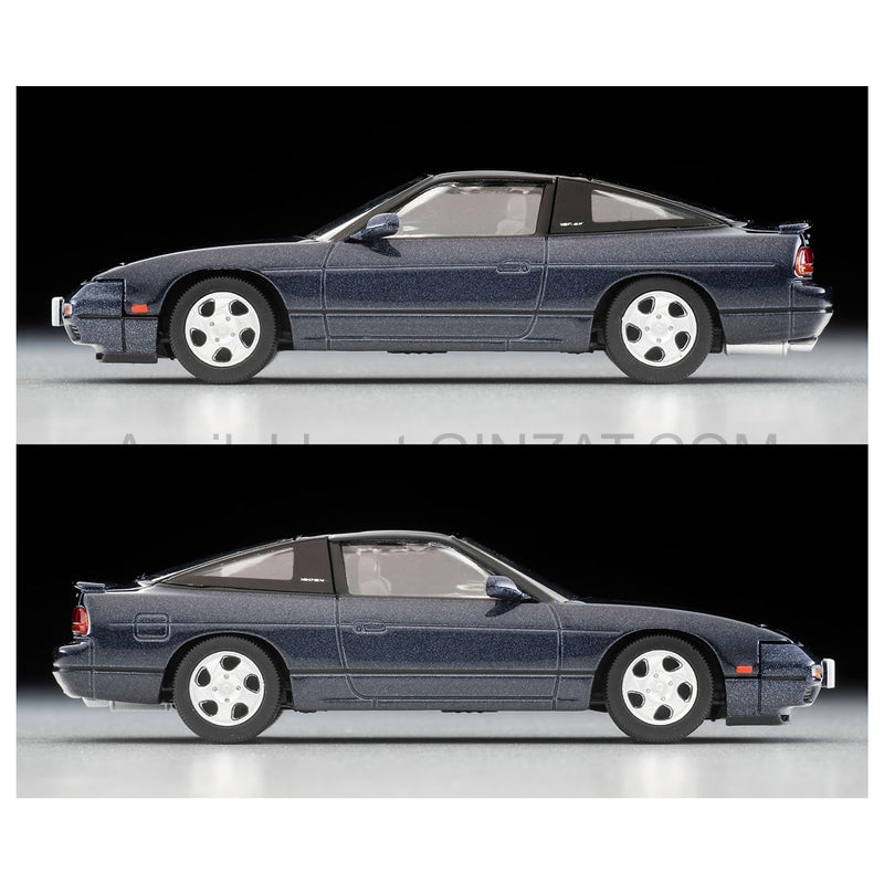 Nissan 180SX Type X (Purplish Gray) 1995, Tomica Limited Vintage Neo diecast model car TLV-N235f