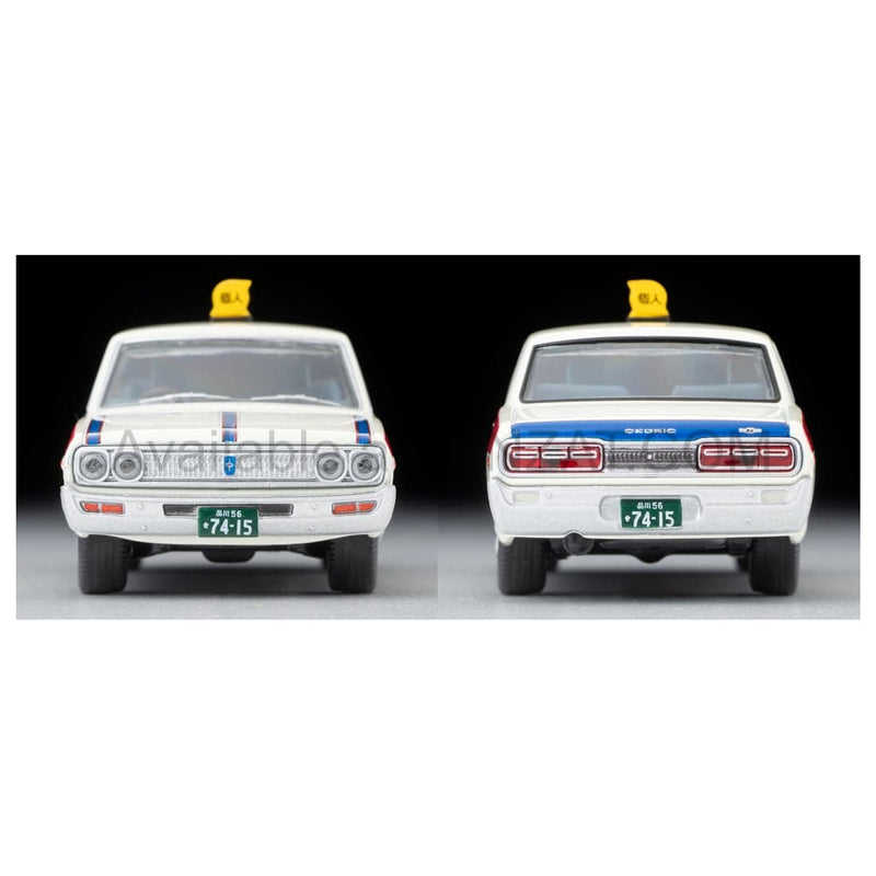 Big City 02 Nissan Cedric Private Taxi from Big City PART III Episode 17 "Kidnapping", Tomica Limited Vintage Neo diecast model car TLV-N