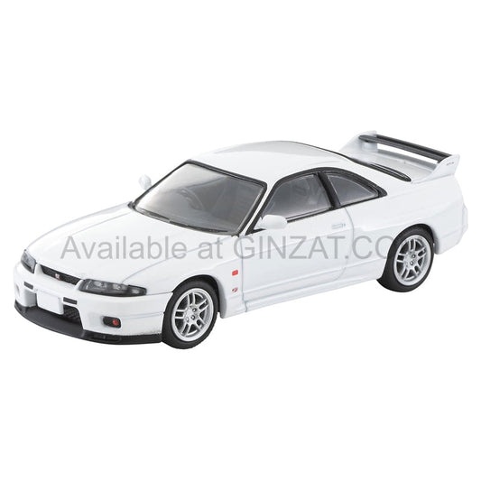 Nissan Skyline GT-R V-spec N1 (White) 1995, Tomica Limited Vintage Neo diecast model car TLV-N308c