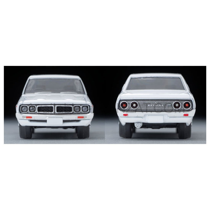 Nissan Skyline 2000GT (White) 1974, Tomytec Tomica Limited Vintage NEO diecast model car TLV-N270b