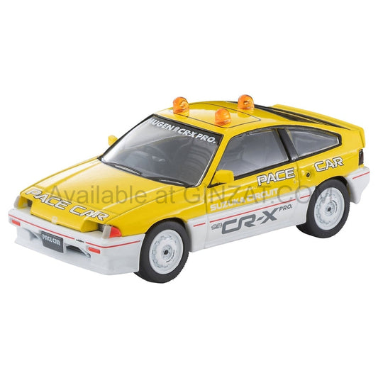 Honda Ballade Sports CR-X MUGEN CR-X PRO Suzuka Circuit Pace Car (Yellow / White), Tomytec Tomica Limited Vintage NEO diecast model car TLV-N318b