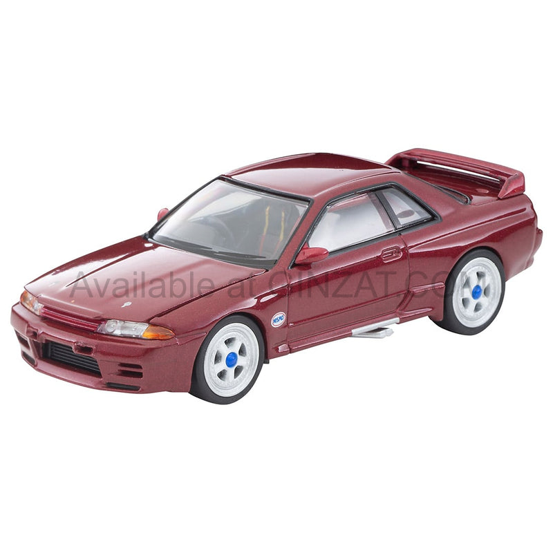 Nissan Skyline GT-R (R32) Group A Plain Color Edition (Red), Tomica Limited Vintage Neo diecast model car TLV-N 