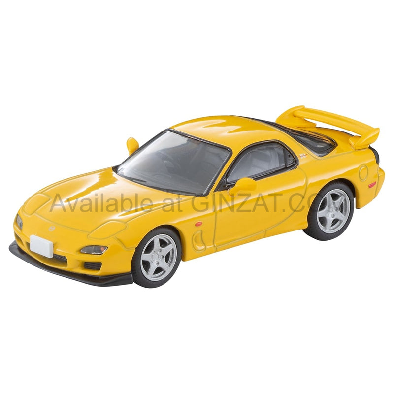 Mazda RX-7 Type R Bathurst R (Yellow) 2001 Model, Tomica Limited Vintage Neo diecast model car TLV-N267d 