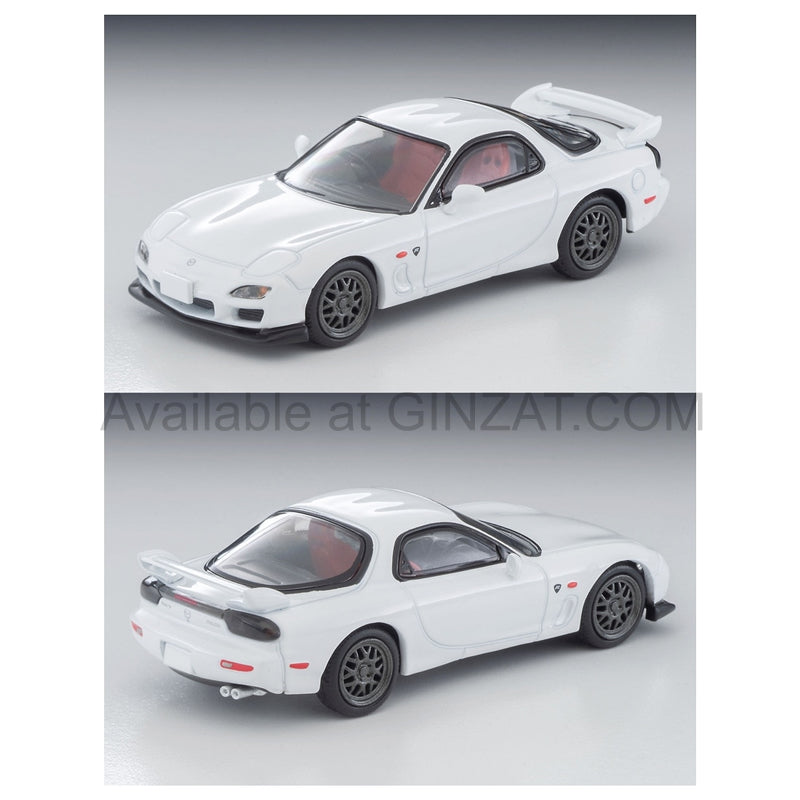 Mazda RX-7 Spirit R Type A (White) 2002 Model, Tomica Limited Vintage Neo diecacst model car TLV-N267e