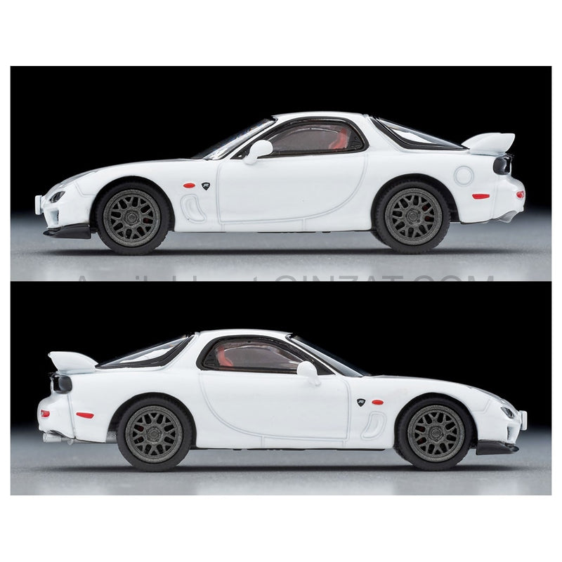 Mazda RX-7 Spirit R Type A (White) 2002 Model, Tomica Limited Vintage Neo diecacst model car TLV-N267e