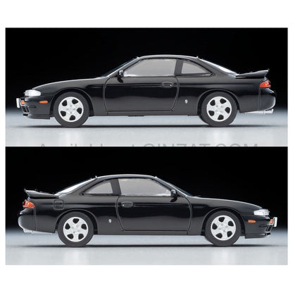 Nissan Silvia Q’s Aero 1995 Model (Black), Tomytec Tomica Limited Vintage Neo diecast model car TLV-N333a