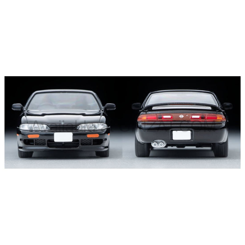 Nissan Silvia Q’s Aero 1995 Model (Black), Tomytec Tomica Limited Vintage Neo diecast model car TLV-N333a