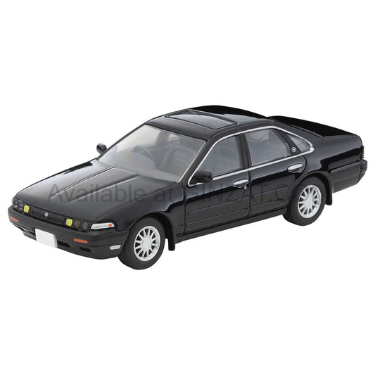 Nissan Cefiro Sports Cruising (Black) 1988 Model, Tomytec Tomica Limited Vintage Neo diecast model car TLV-N335b 