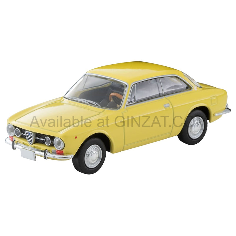 Alfa Romeo 1750GTV (Yellow), Tomica Limited Vintage diecast model car  TLV-155c 