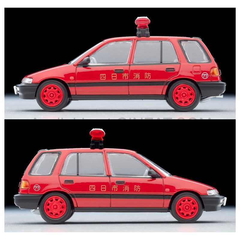 Honda Civic Pro Fire Brigade Public Relations Vehicle, Tomytec Tomica Limited Vintage Neo diecast model car TLV-N339a 