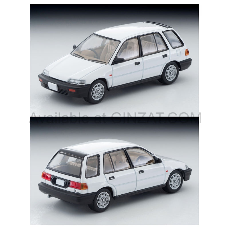 Honda Civic Pro (White), Tomytec Tomica Limited Vintage Neo  diecast model car TLV-N338a 