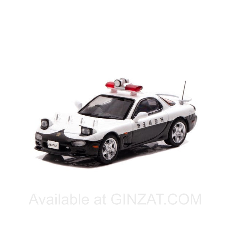 Mazda RX-7 (FD3S) Saitama Prefecture Police Patrol Car, RAI’S diecast model car