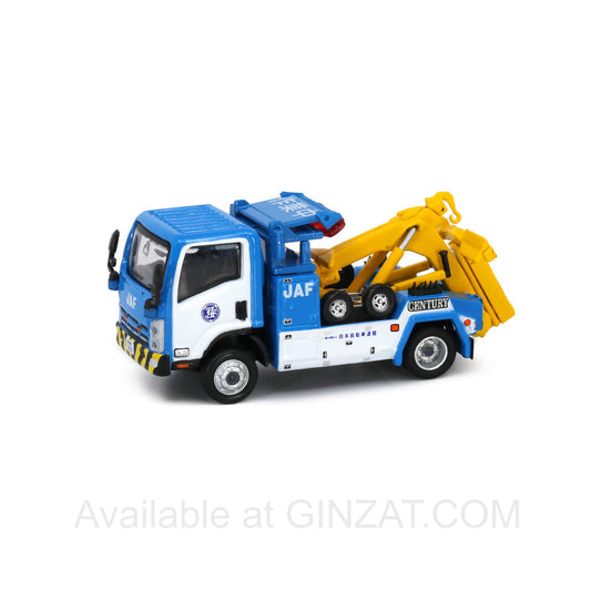 Isuzu N Series JAF Flatbed Tow Truck Japan, TINY diecast model car