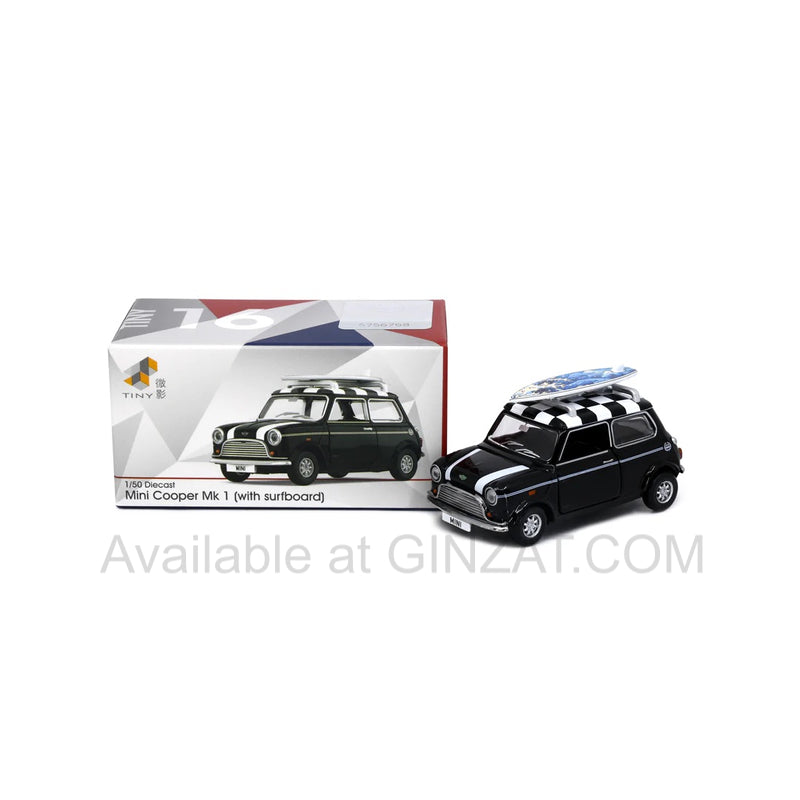 Mini Cooper Nippon Patrol Car (JP Limited Edition), TINY 1/50 diecast model car