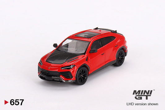 Lamborghini Urus Performante Rosso Mars, Mini GT No. 657