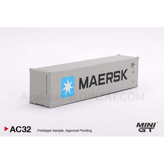 40’ Container `Maersk`, Mini GT diecast model 