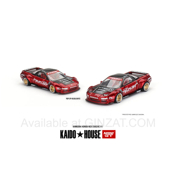 Honda NSX Evasive V1, Mini GT x Kaido House No. 094 diecast model car