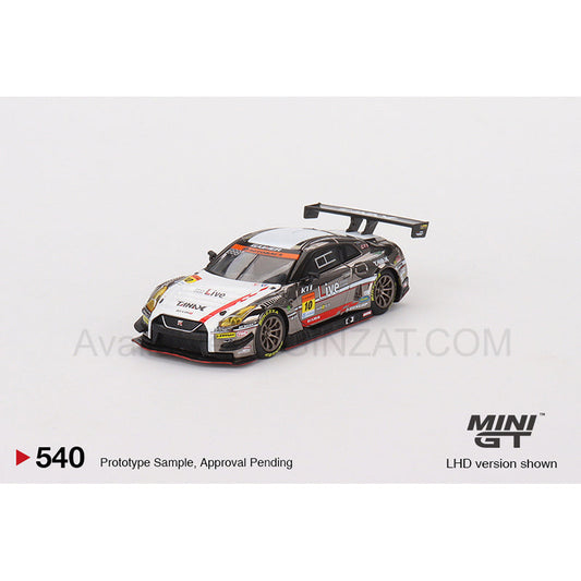 Nissan GT-R NISMO GT3 #10 TANAX GAINER 2022 Super GT Series, Mini GT No. 540 diecast model car