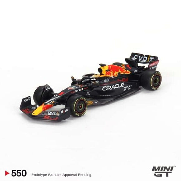 Oracle Red Bull Racing RB18 #1 Max Verstappen 2022 Monaco Grand Prix 3rd Place, MINI GT diecast model car