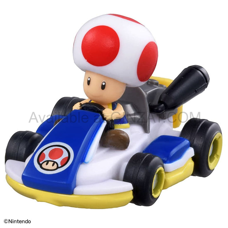 Mario Kart Drift Starter Set: Toad & Standard Kart, Drift Tomica