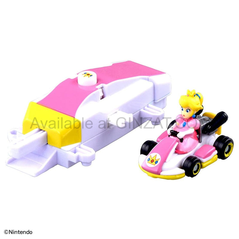 Mario Kart Drift Starter Set: Peach & Standard Kart, Drift Tomica 