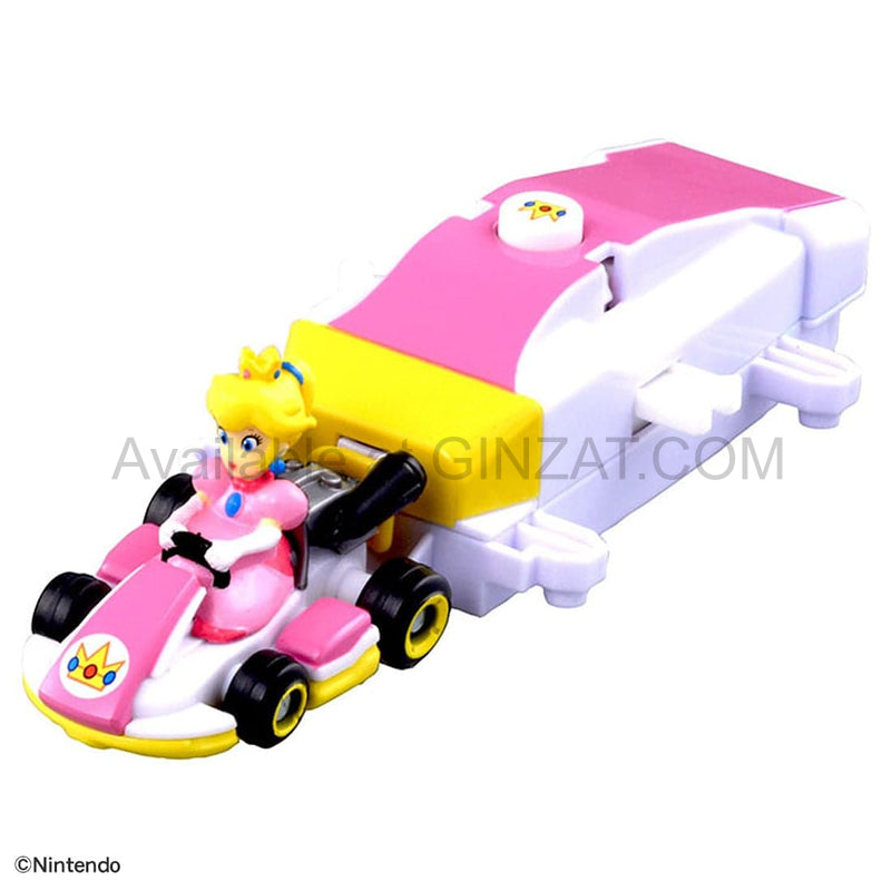 Mario Kart Drift Starter Set: Peach & Standard Kart, Drift Tomica 