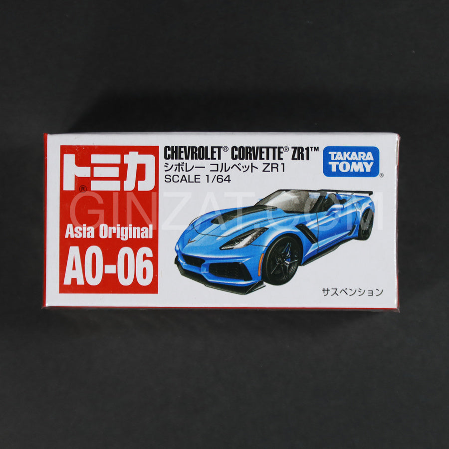 Chevrolet Corvette ZR1, Tomica Asia Original AO-06 diecast model car