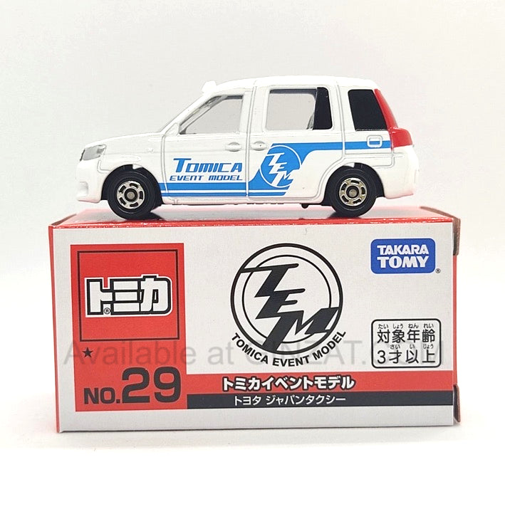 Toyota JPN Taxi, Tomica Event Model No.29 dieast model car