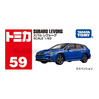 Subaru Levorg Box, Tomica No.59 diecast model car