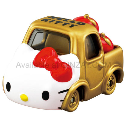 Hello Kitty 50th Anniversary - Hello Kitty (Gold), Takara Tomy Dream Tomica SP diecast model car