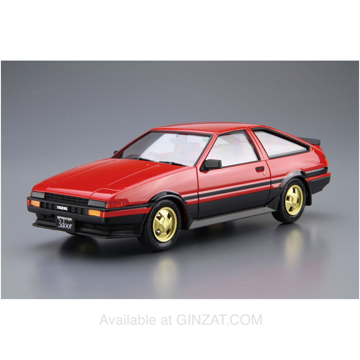 Aoshima 1/24 TOYOTA AE86 SPRINTER TRUENO GT-APEX '84 Plastic Model Kit