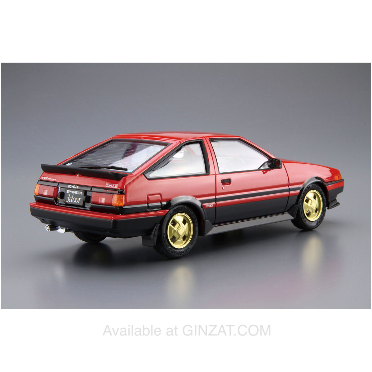 Aoshima 1/24 TOYOTA AE86 SPRINTER TRUENO GT-APEX '84 Plastic Model Kit